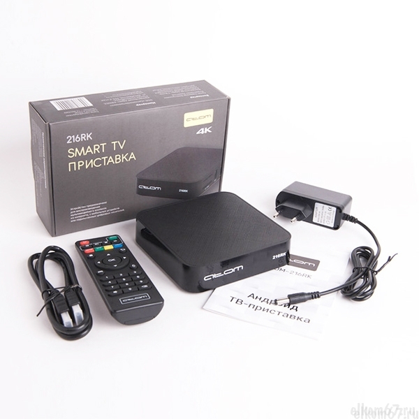  Smart-TV ATOM 216RK SMART_BOX/ULTRA_HD/SMART_TV(Android 7.1/2G/16Gb)